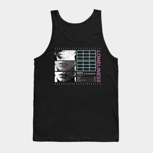 Brutallism Loneliness Design Tank Top